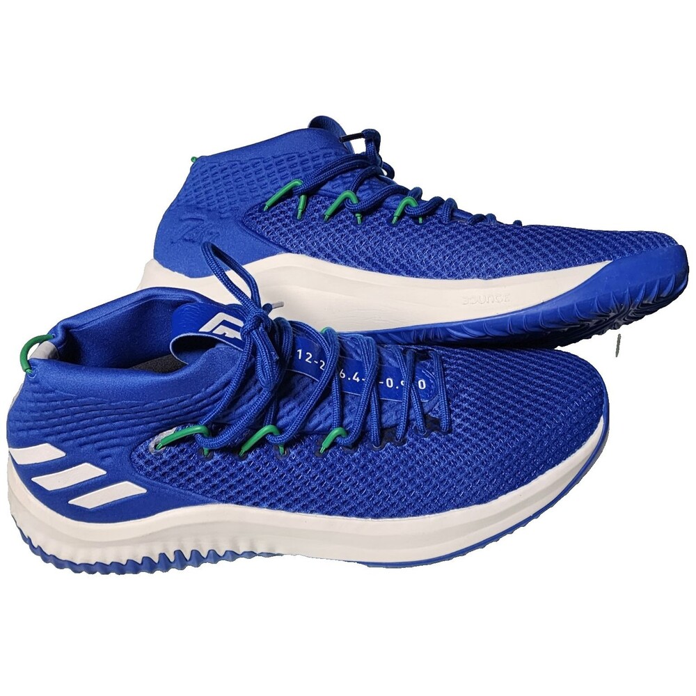 ADIDAS Kansas Jayhawks Fanatics Dame 4 Royal Blue size 15 NEW